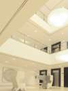 Halton Group Americas story case furnitures white meeting room