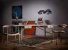 PP Møbler story case wood table and chairs