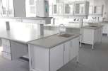 Zystm story case furnitures white kitchen for hospital and laboratories